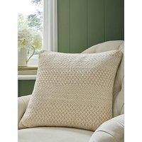Laura Ashley Kempley Woven Microfibre Filled Cushion 45Cm X 45Cm