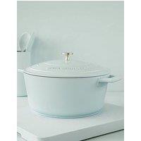 Masterclass 4 Litre Casserole Dish With Lid - Sky Blue