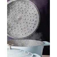 Masterclass Large 5 Litre Casserole Dish With Lid - Sky Blue