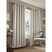 Laura Ashley Stephanie Blackout Lined Eyelet Curtains