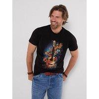 Joe Browns Floral Guitar T-Shirt