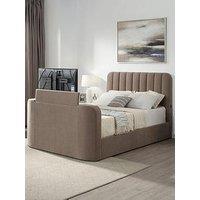 Aspire Cresta Tv Ottoman Bed - Db - Small Double