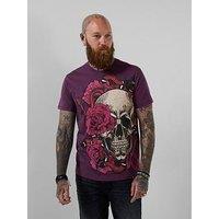 Joe Browns Venom Bloom Skull T-Shirt