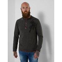 Joe Browns Tiger Embroidered Henley