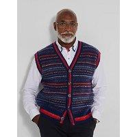 Joe Browns Fabulous Fairisle Knitted Waistcoat