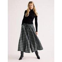 Albaray Check Culottes - Grey