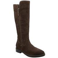 Ravel Ashington Zip Thru Knee High Riding Boot - Brown