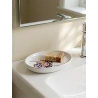 Croydex Steven Brown Ceramic Soap Dish - Angus Mccoo