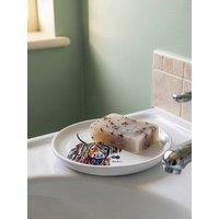 Croydex Steven Brown Ceramic Soap Dish - Lizzie Mccoo