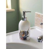 Croydex Steven Brown Ceramic Soap Dispenser - Lizzie Mccoo