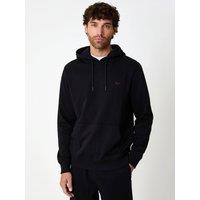 Threadbare Cotton Rich Overhead Hoodie In Black