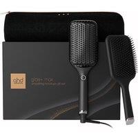 Ghd Ghd Glide+ Max Smoothing Hot Brush Festive Gift Set In Black