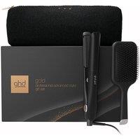 Ghd Gold & Hair Straightener Festive Gift Set In Black