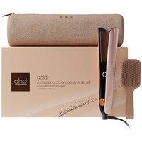 Ghd Ghd Gold Hair Straightener Festive Gift Set In Cashmere Beige