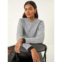 Roman Embellished Knit Jumper