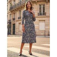 Roman Petite Paisley Dress
