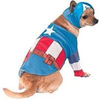 Marvel Captain America Pet Costume - Small