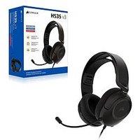 Corsair Hs35 V3 Stereo Wired Headset, Carbon, Playstation Packaging