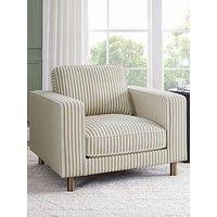 Dusk Soho Armchair - Sand Stripe