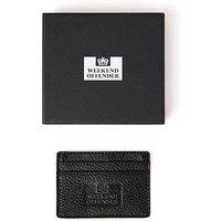 Weekend Offender Boxed Card Holder - Black