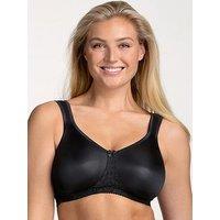 Miss Mary Of Sweden Smooth Lacy Non-Wired T-Shirt Bra - Black