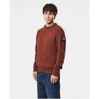 Weekend Offender Zagreb Knitted Jumper - Brown