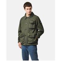 Weekend Offender Harpocrates Padded Hooded Coat - Green