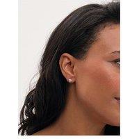 Jon Richard Gold Plated And Pave Ball Stud Earrings
