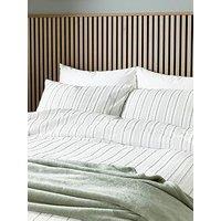 Helena Springfield Waffle Stripe Cover Set Green