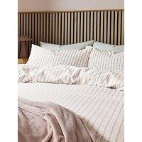 Helena Springfield Tranquil Check Cover Set Pink