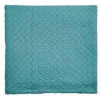 Ted Baker Diagonal T Matelasse Throw 260X250Cm Teal