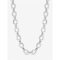 Jon Richard Silver Plated Open Link Necklace