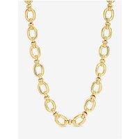 Jon Richard Gold Plated Open Link Necklace