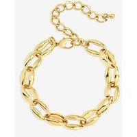 Jon Richard Gold Plated And Oval Link Bracelet