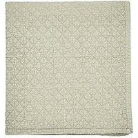 Bedeck Of Belfast Stonewashed Cotton Throw 230X250Cm Sage Green