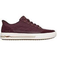 Skechers Arch Fit Arcade Cuddle Steps Cozy Fit Slip-Ins And Suede Arch Fit Fashion Sneaker - Burgundy