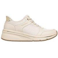 Skechers Billion Flex Slip-Ins Mesh And Duraleather Fashion Sneaker - Natural