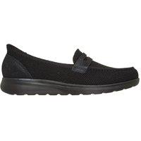 Skechers Women'S Slip-In Arch Support Loafer Shoes - Black