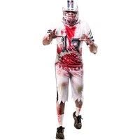Zombie American Footballer Adult Costume