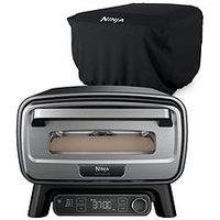 Ninja Artisan Electric Outdoor Pizza & Air Fry Oven With Cover Mo203Uk
