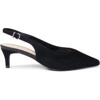 Paradox London Galina Wide Fit Slingback Heeled Shoe - Black
