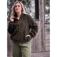 Yours Curve Textured Zip Thru Jacket