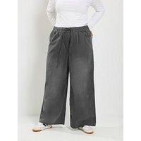 Yours Curve Pull On Jean 28" - Grey