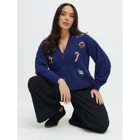 Yours Curve Sequin Cardigan