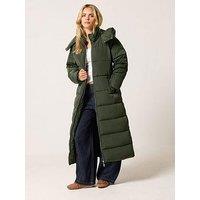 Pixiegirl Petite Maxi Padded Coat - Green