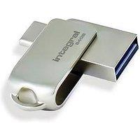 Integral 64Gb Dual Usb 3.0 Type-C Flash Drive