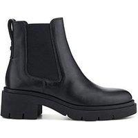 Jones Bootmaker Kaiya Ankle Boot - Black Leather