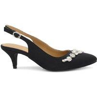 Jones Bootmaker Zarah Embellished Sling Back Shoes - Black