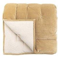 Gallery Direct Opulent Velvet Bedspread Sand 220X240Cm