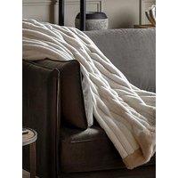 Gallery Direct Whinfell Luxury Faux Fur Throw Cream 150X200Cm